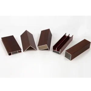 Wood Grain Aluminium Casement Window Extrusion Profile - Aluminium Extrusion Profiles - shu.kaiweisheng.com