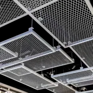 Ceiling Suspended Aluminium Expanded Metal Panel - Aluminium Extrusion Solid Panels - shu.kaiweisheng.com