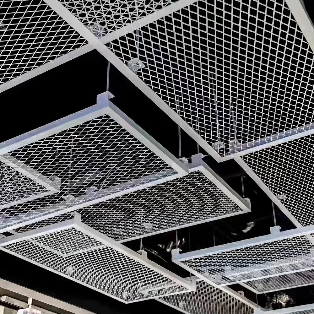 Ceiling Suspended Aluminium Expanded Metal Panel - Aluminium Extrusion Solid Panels - shu.kaiweisheng.com