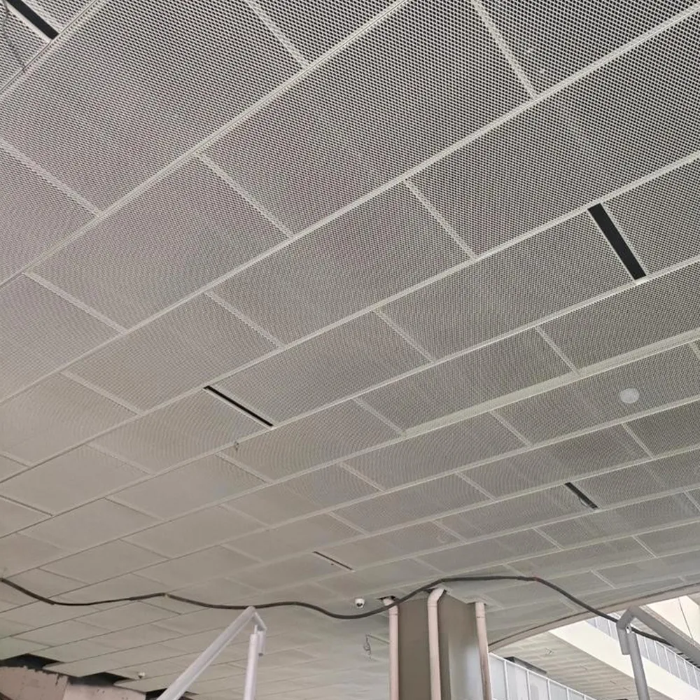 Flat Square Aluminium Expanded Metal Ceiling Panel - Aluminium Extrusion Solid Panels - shu.kaiweisheng.com