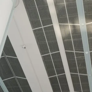 Splice Installation Aluminium Expanded Mesh Panel - Aluminium Extrusion Solid Panels - shu.kaiweisheng.com