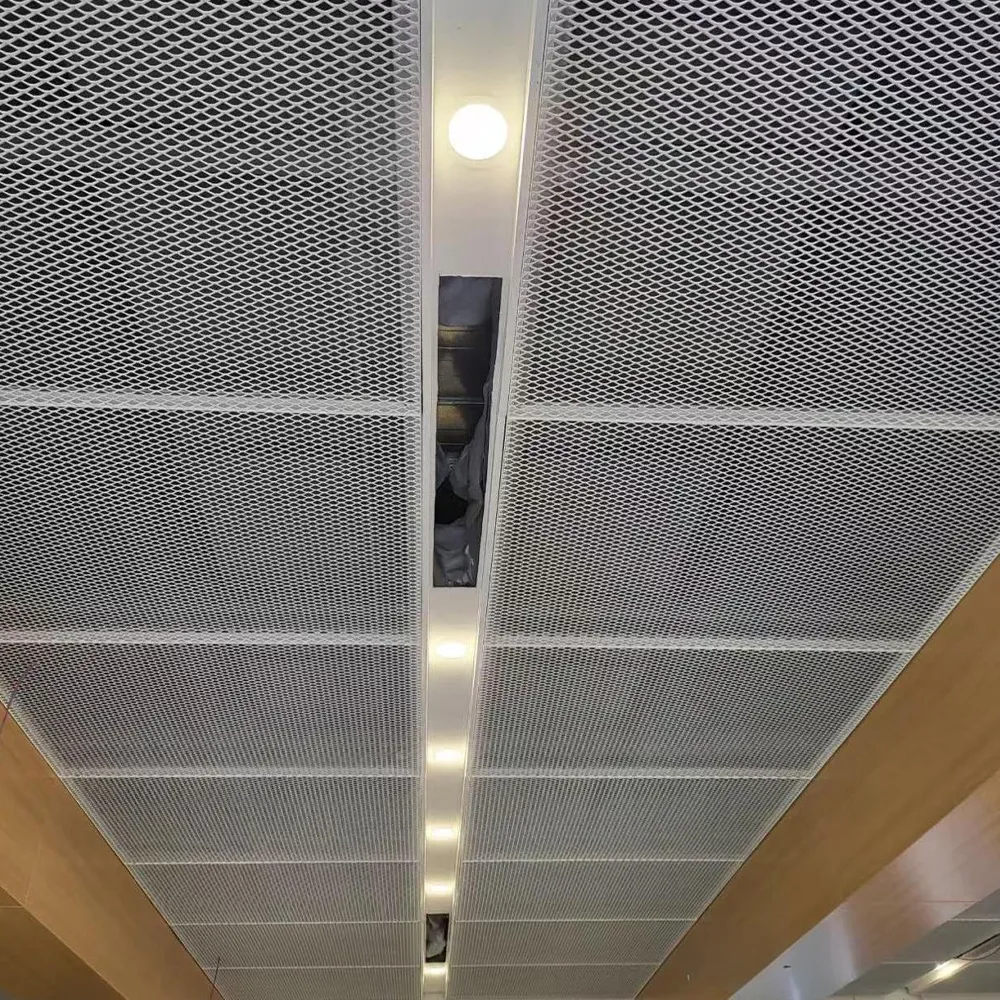 Perforierte Deckenplatte aus Aluminium-Streckmetall – Alumi...