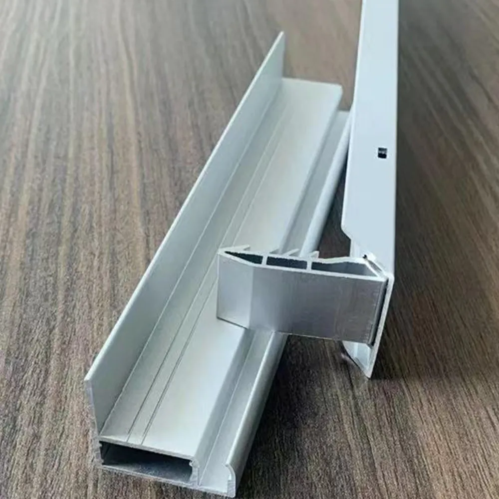 Custom Groove Aluminium Solar Bracket Frame Profile - Aluminium Extrusion Profiles - shu.kaiweisheng.com