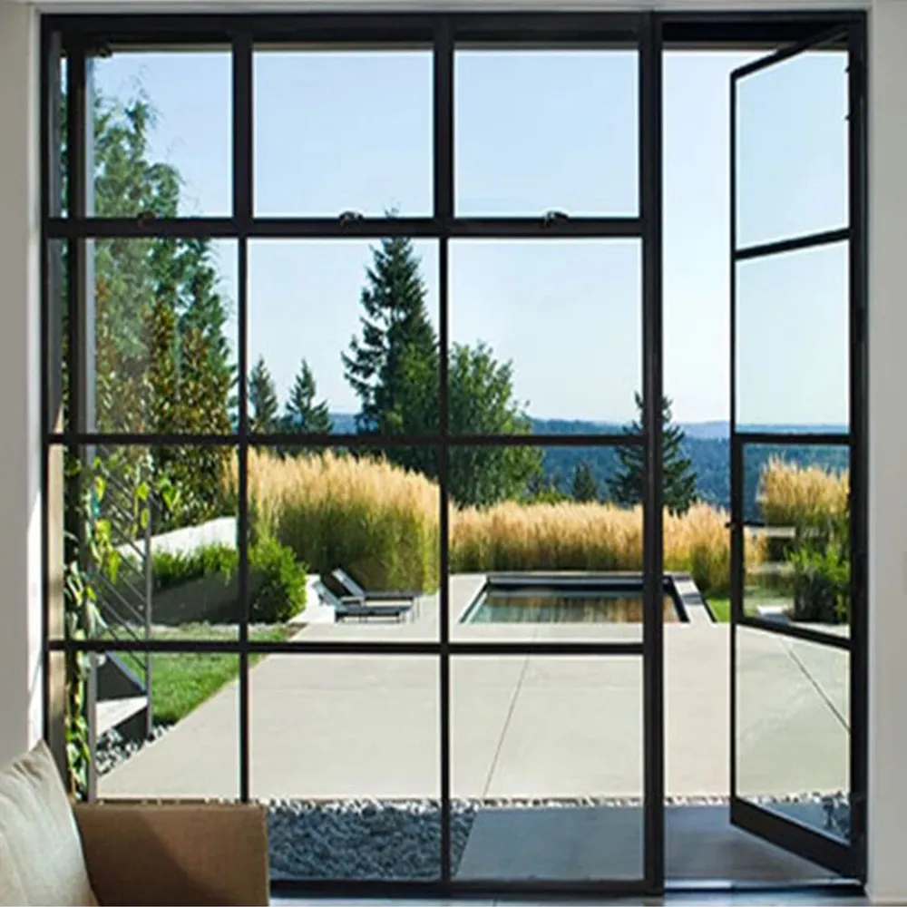 Grid Thermal Break Aluminium Fixed Patio Window & Door - Aluminium Extrusion Windows & Doors - shu.kaiweisheng.com