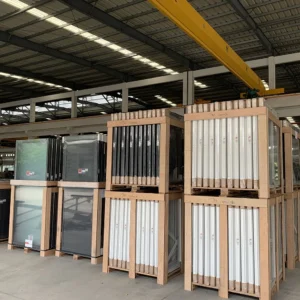 Pre-Finished Thermal Break Aluminium Doors Bulk Wholesale - Aluminium Extrusion Windows & Doors - shu.kaiweisheng.com