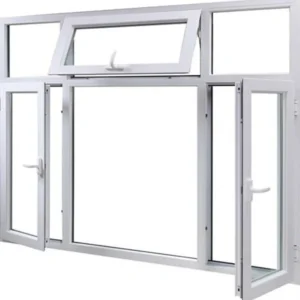 Thermal Break Combined Fixed & Awning Aluminium Window - Aluminium Extrusion Windows & Doors - shu.kaiweisheng.com