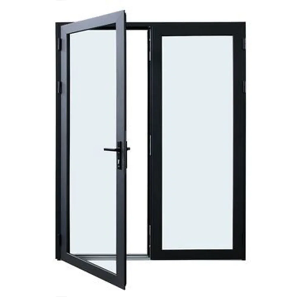Thin Frame Thermal Break Single Swing Aluminium Door - Aluminium Extrusion Windows & Doors - shu.kaiweisheng.com