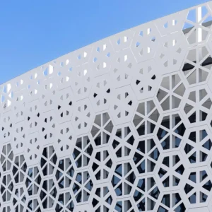 Geometric Hollow Carved Aluminium Cladding Panel - Aluminium Extrusion Solid Panels - shu.kaiweisheng.com