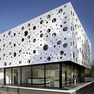 Random Perforated Carved Aluminium Exterior Wall Panel - Aluminium Extrusion Solid Panels - shu.kaiweisheng.com