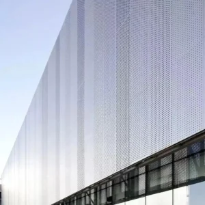 Long Strip Curtain Wall Perforated Aluminium Decor Panel - Aluminium Extrusion Solid Panels - shu.kaiweisheng.com