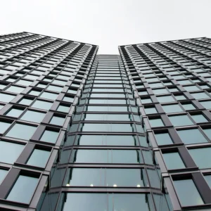 High Rise Vertical Aluminium Unitized Curtain Wall Profile - Aluminium Extrusion Curtain Wall & Facade - shu.kaiweishe...