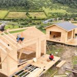 Wood House On-site Installation